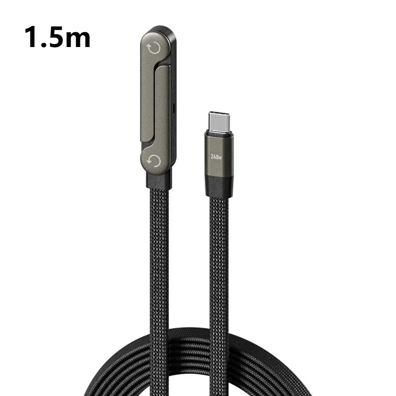 PowerFlex™ 240W Ultra-Fast USB-C Cable Charge Faster. Protect Your Battery. Play Comfortably.