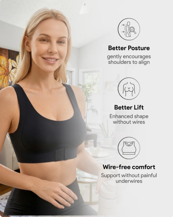 ALIGNEA™ | Unlined Wireless Posture Corrector Bra