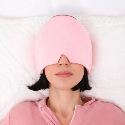 IceRelief™ Hot & Cold Migraine Relief Hat – Gel Compression Therapy Cap