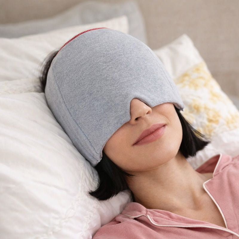 IceRelief™ Hot & Cold Migraine Relief Hat – Gel Compression Therapy Cap