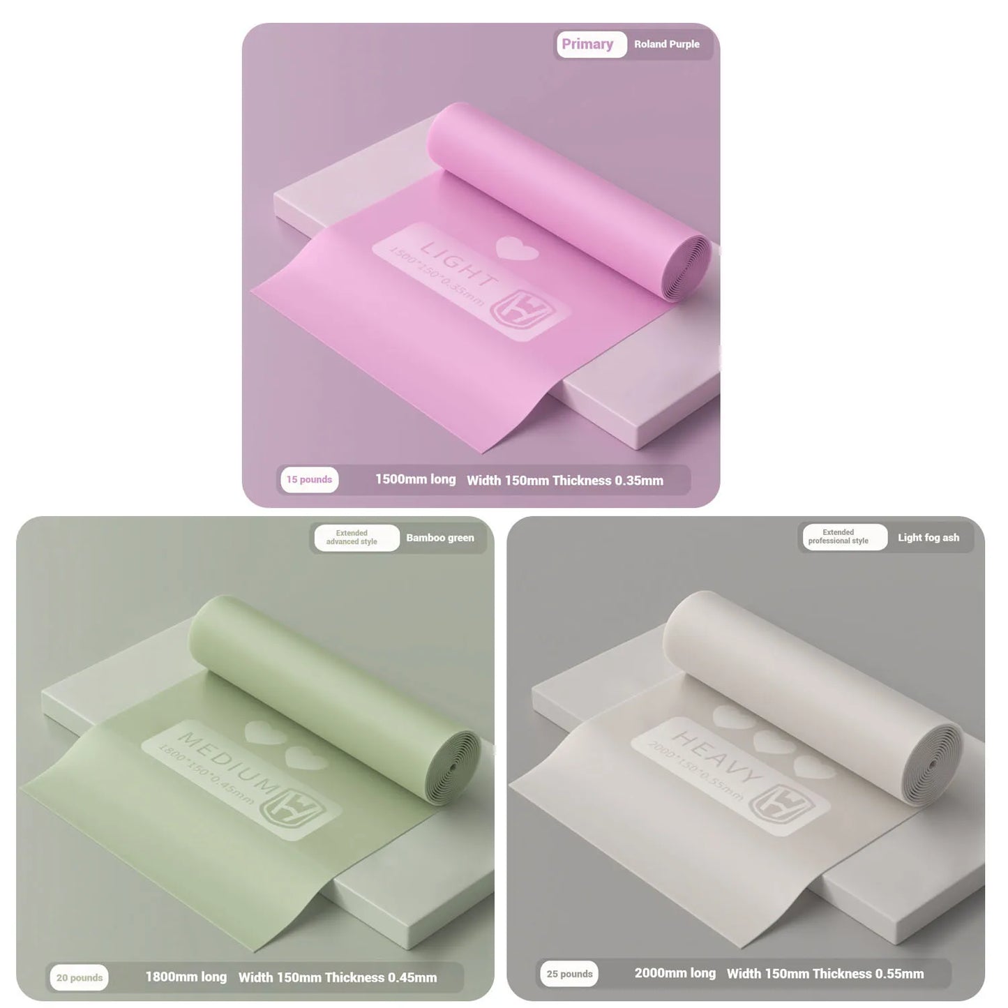 WOSWEIR-Yoga Rally Resistance Strap for Home Stretching