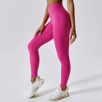 High Waist Yoga Pants Tummy Control Gym Leggings