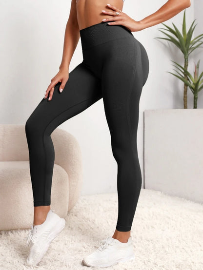 Women’s Seamless High-Waist Push-Up Leggings