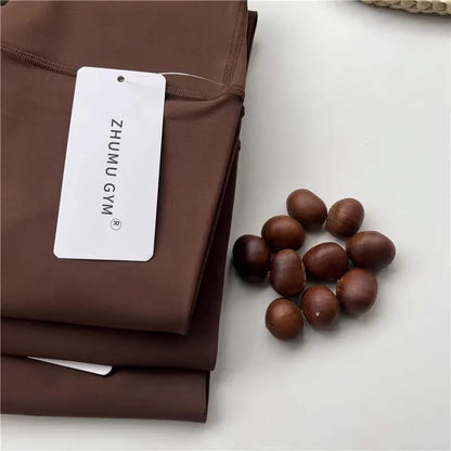 Fitness Women Sport Seamless Leggings High Waist Elastic Solid Yoga Leggings Gym