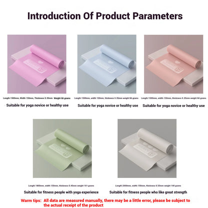 WOSWEIR-Yoga Rally Resistance Strap for Home Stretching