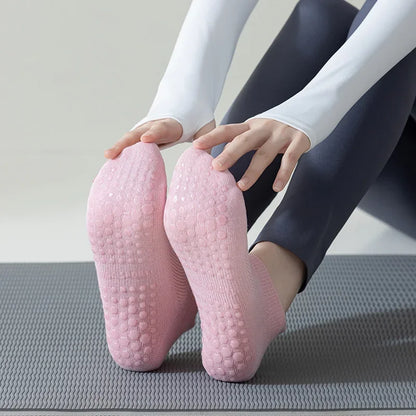 Mesh Breathable Yoga Socks Women