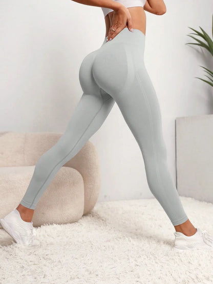 Women’s Seamless High-Waist Push-Up Leggings