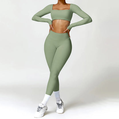 Women Tracksuit Yoga Set
