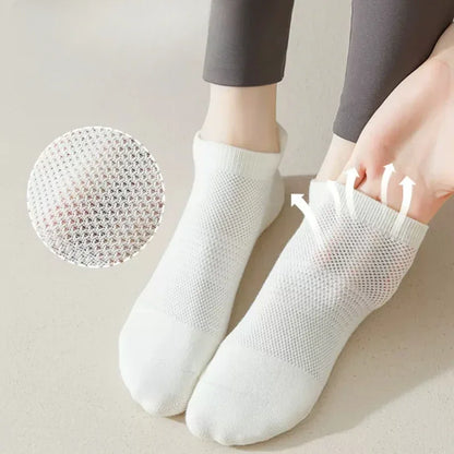 Mesh Breathable Yoga Socks Women