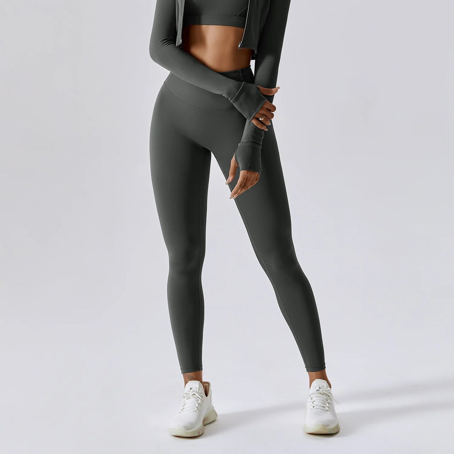 High Waist Yoga Pants Tummy Control Gym Leggings