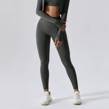 High Waist Yoga Pants Tummy Control Gym Leggings
