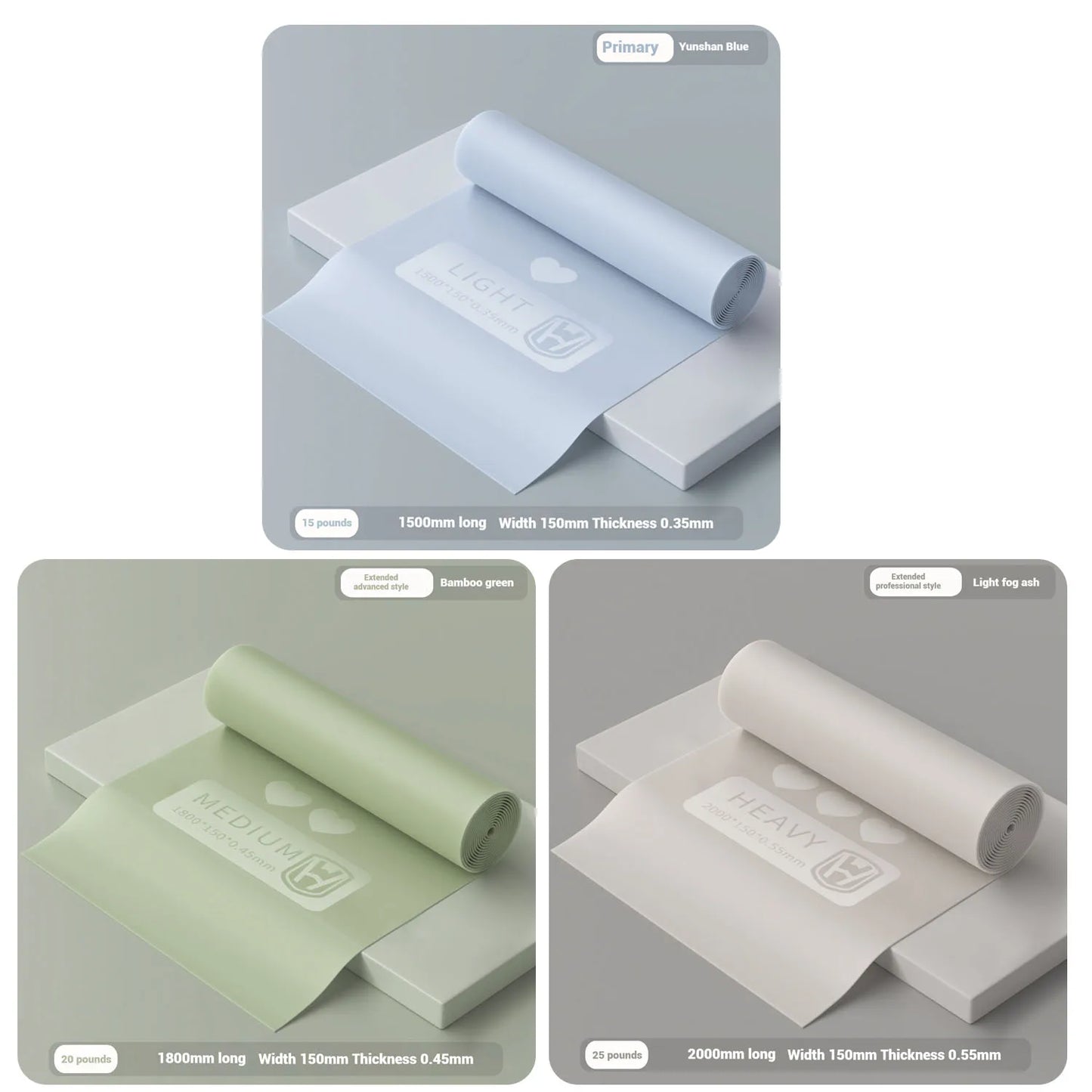 WOSWEIR-Yoga Rally Resistance Strap for Home Stretching