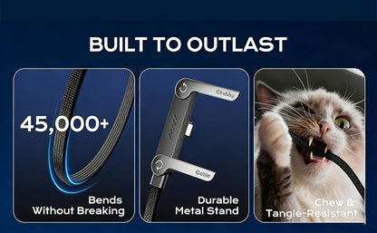 PowerFlex™ 240W Ultra-Fast USB-C Cable Charge Faster. Protect Your Battery. Play Comfortably.